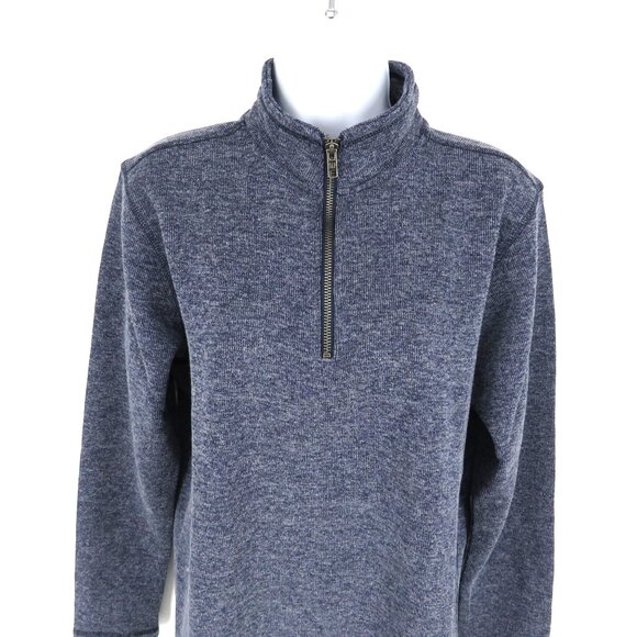 Gap Men's Small Midnight Blue Half-Zip Pullover Sweater NWT $59.95 - Picture 4 of 6